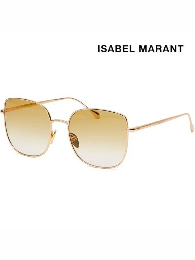 Sunglasses IM0014S 00106 Yellow - ISABEL MARANT - BALAAN 4