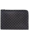 Women s N64437 Damier Graphite Pochette Jour GM Clutch Bag - LOUIS VUITTON - BALAAN 1