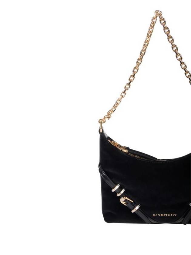 Voyou Party Shoulder Bag Black - GIVENCHY - BALAAN 5