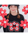 Flower Sweatshirt Black - METAPHER - BALAAN 2