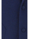 Breasted Single Coat Navy - AMI - BALAAN 4