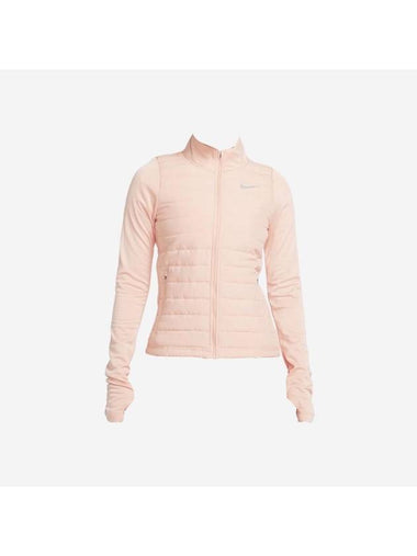 Therma Fit Essential Running Zip-Up Jacket Arctic Orange - NIKE - BALAAN 1