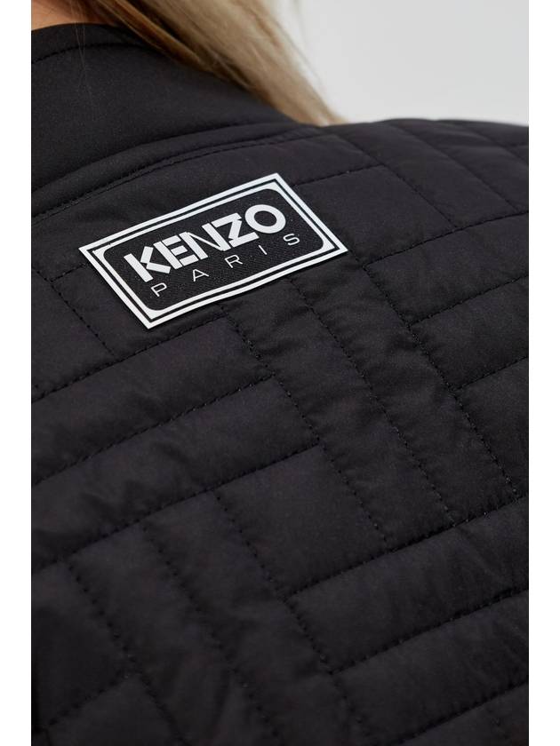 Kenzo Quilted Jacket, Women's, Black - KENZO - BALAAN 5