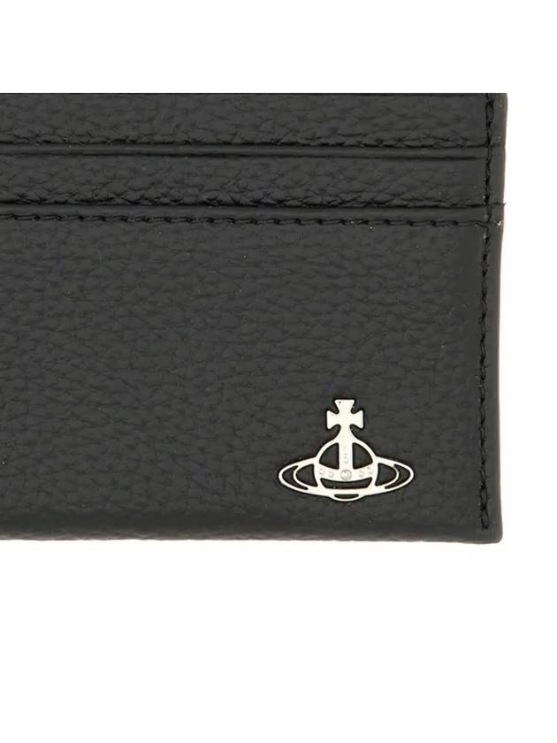 ORB logo card wallet black 5403000BU S000D N403 - VIVIENNE WESTWOOD - BALAAN 4