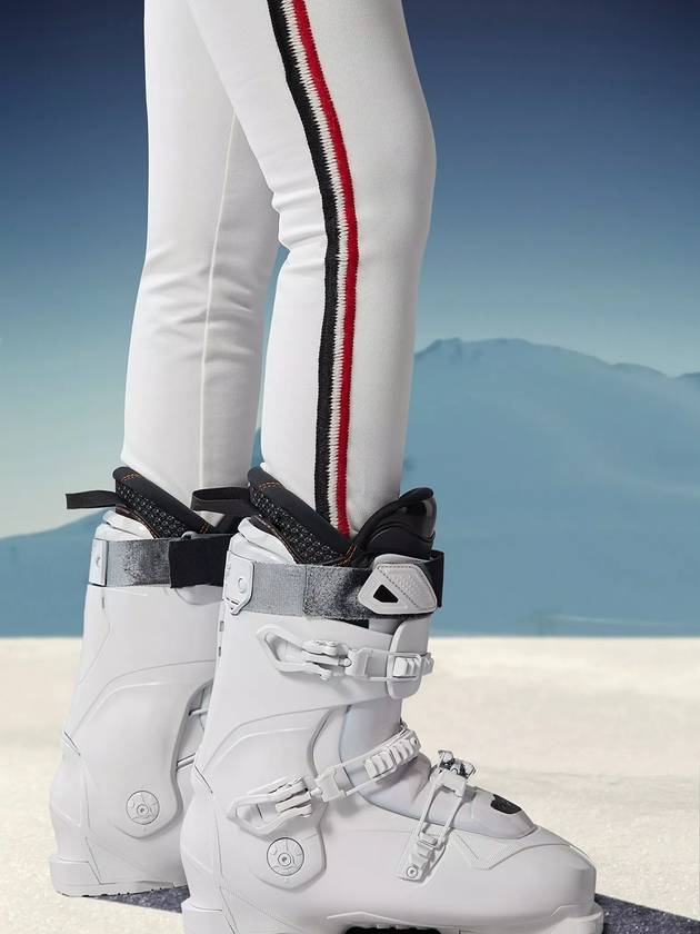 Tricolor Trim Skinny Pants White - MONCLER - BALAAN 4