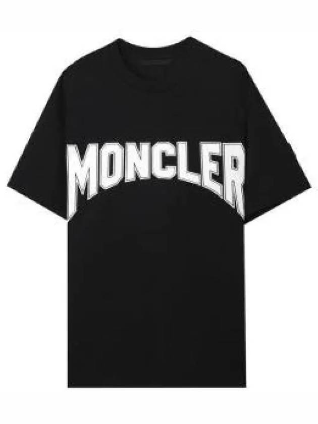 8C00011 M2643 999 Logo print short sleeve t shirt 660709 - MONCLER - BALAAN 1