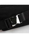 Re-Nylon And Saffiano Leather Belt Bag Black - PRADA - BALAAN 3