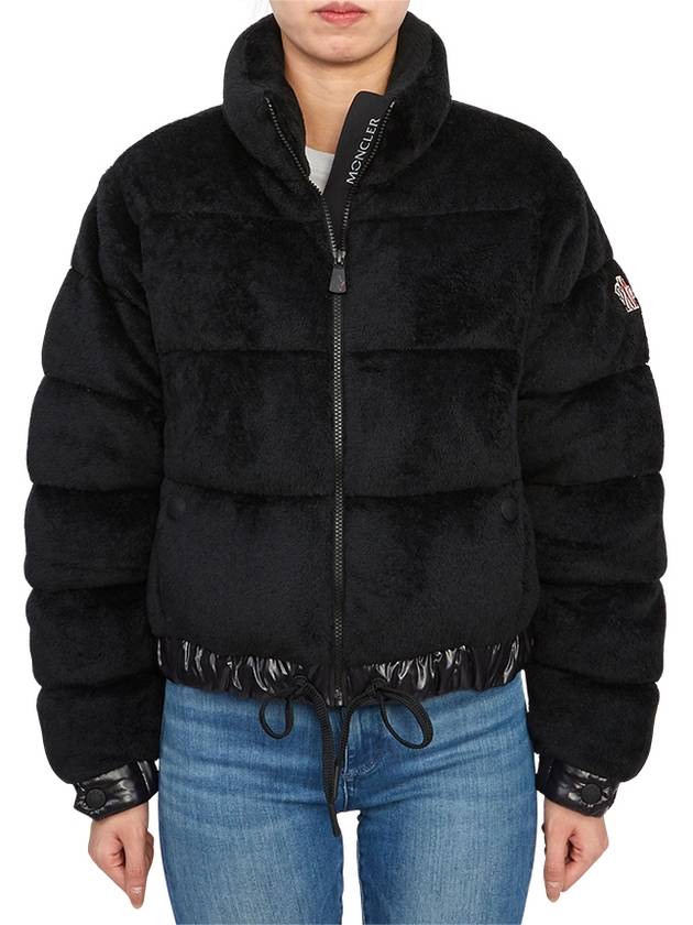 Ayse short down jacket black - MONCLER - BALAAN 3