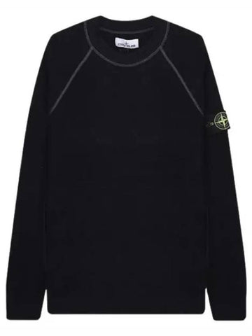 badge crewneck knit men - STONE ISLAND - BALAAN 1