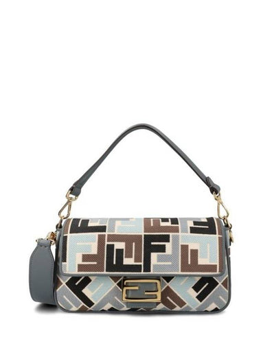 Baguette FF Embroider Shoulder Bag - FENDI - BALAAN 1