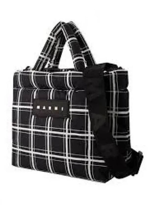 Mini Plaid Check Padded Tote Bag BMMQ0034U0P6262 - MARNI - BALAAN 2