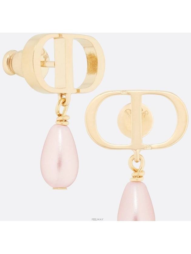 E3550WOMRS D88P Petit CD Earrings - DIOR - BALAAN 3