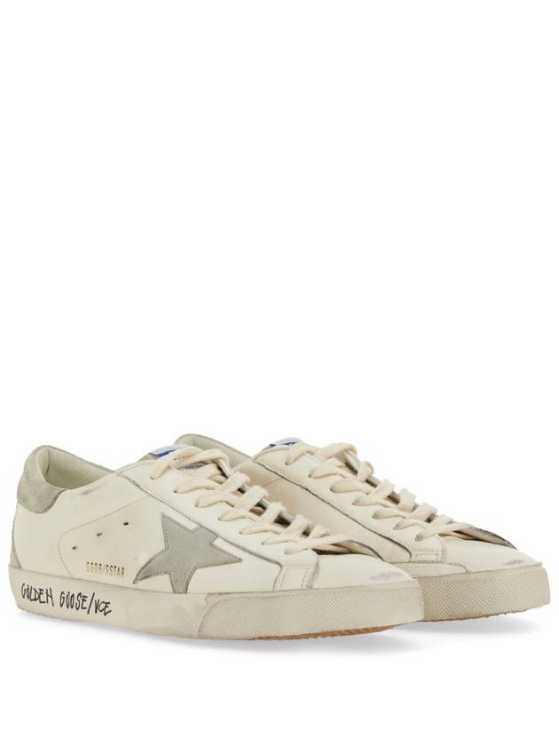 Super Star Suede Leather Low Top Sneaker White - GOLDEN GOOSE - BALAAN 5