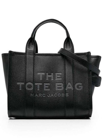 Small Leather Tote Bag Black - MARC JACOBS - BALAAN 2