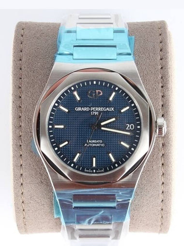 Loreato Steel Blue Plate 22 Years Old - GIRARD PERREGAUX - BALAAN 1