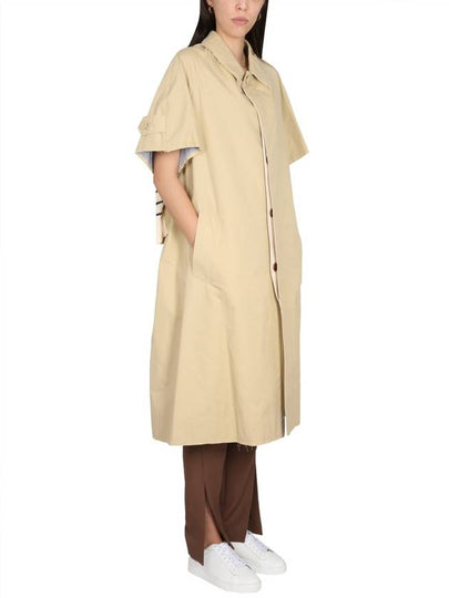 TRENCH COAT WITH CONTRASTING BACK - JEJIA - BALAAN 2