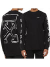 Marker Arrow Long Sleeve T-Shirt Black - OFF WHITE - BALAAN 2