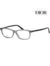 Glasses frame MONTAIGNE56 KB7 gray transparent horn - DIOR - BALAAN 1