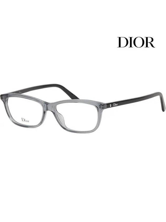 Glasses frame MONTAIGNE56 KB7 gray transparent horn - DIOR - BALAAN 1