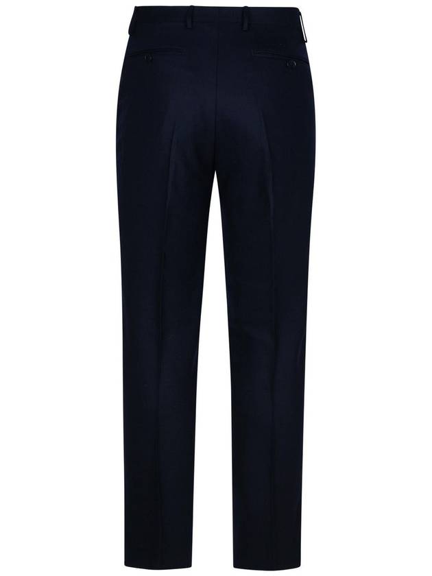 Etro Tailored Wool Trousers With Pressed Crease - ETRO - BALAAN 3