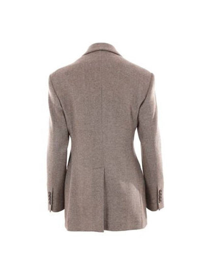 Brunello Cucinelli Brown Wool Blazer - BRUNELLO CUCINELLI - BALAAN 2