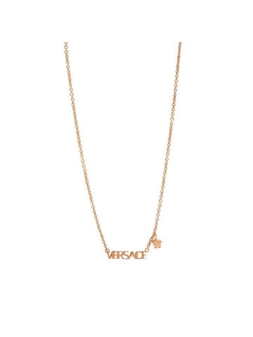 Logo Medusa Necklace Gold - VERSACE - BALAAN 1