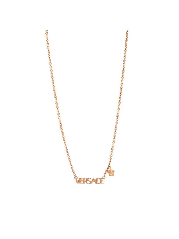 Logo Medusa Necklace Gold - VERSACE - BALAAN 1