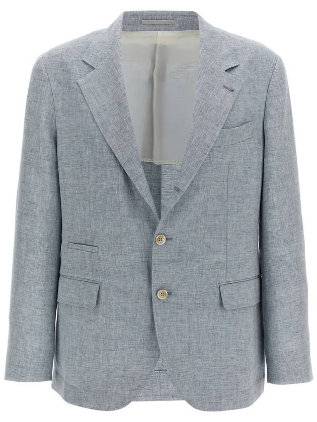 Brunello Cucinelli Linen Blazer - BRUNELLO CUCINELLI - BALAAN 1