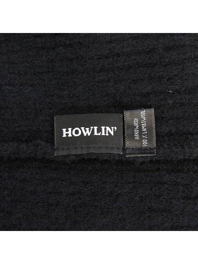 King fun KING JAMMY HAT BLACK wool beanie - HOWLIN' - BALAAN 4