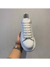 Oversized Low Top Sneakers White Gold - ALEXANDER MCQUEEN - BALAAN 5