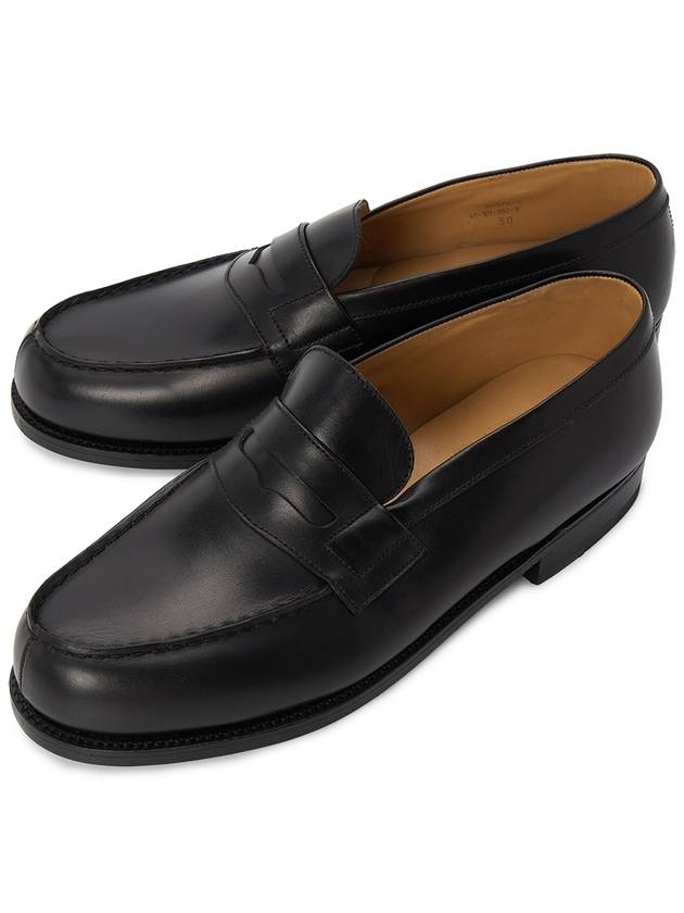 Leather Loafers Black - J.M. WESTON - BALAAN 2