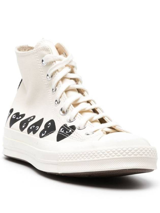 Comme Des Garçons Play Sneakers With Hearts - COMME DES GARCONS PLAY - BALAAN 4