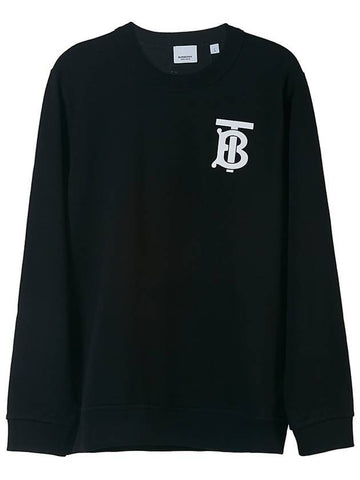 Monogram Motif Crew Neck Sweatshirt - BURBERRY - BALAAN.