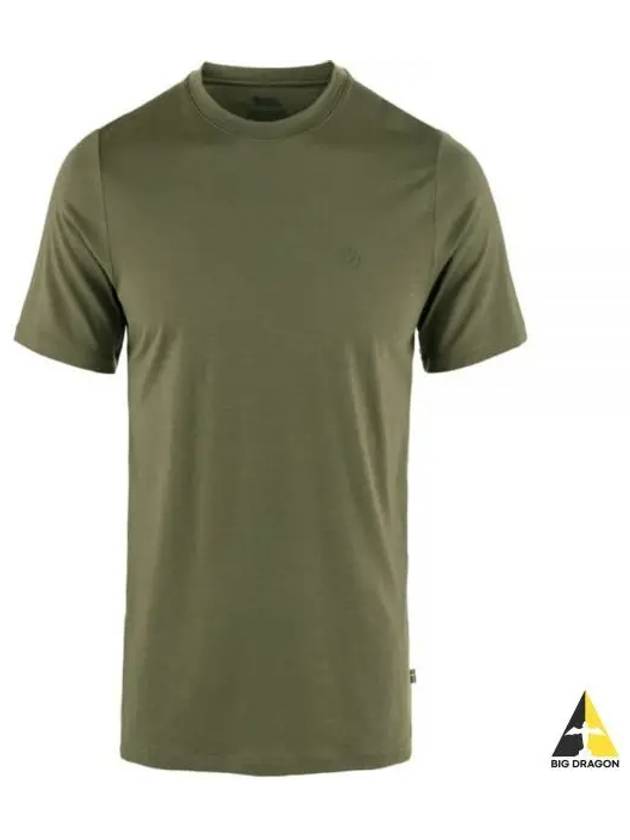 Men s Abisko Wool Short Sleeve T Shirt 87193625 SS M - FJALL RAVEN - BALAAN 1