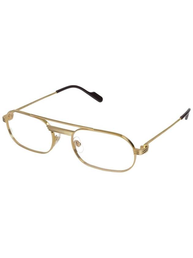 Sunglasses CT0410O 001 GOLD - CARTIER - BALAAN 3