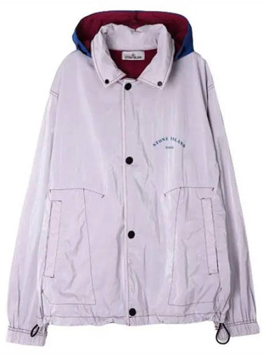 Marina ripstop prismatico hood detachable blouson - STONE ISLAND - BALAAN 1