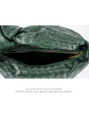 Teen Jodie Intrecciato Leather Tote Bag Dark Green - BOTTEGA VENETA - BALAAN 5