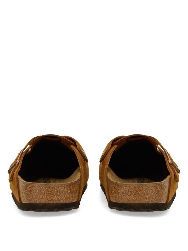 Boston Suede Mule Brown - BIRKENSTOCK - BALAAN 5