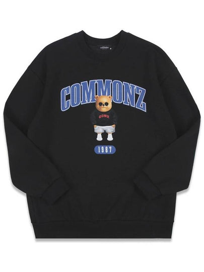 1987 Bear Sweatshirt Black - COMMONZ - BALAAN 2