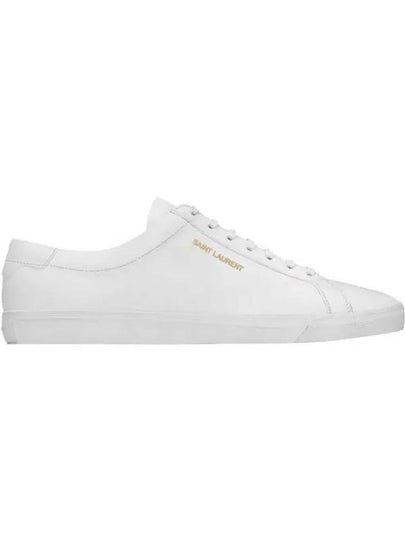 Women's Andy Low Top Sneakers White - SAINT LAURENT - BALAAN 2