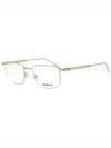 Eyewear Square Glasses Gold - MONTBLANC - BALAAN.