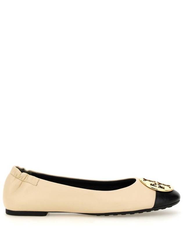 Claire Ballerina Flat Cream - TORY BURCH - BALAAN 2