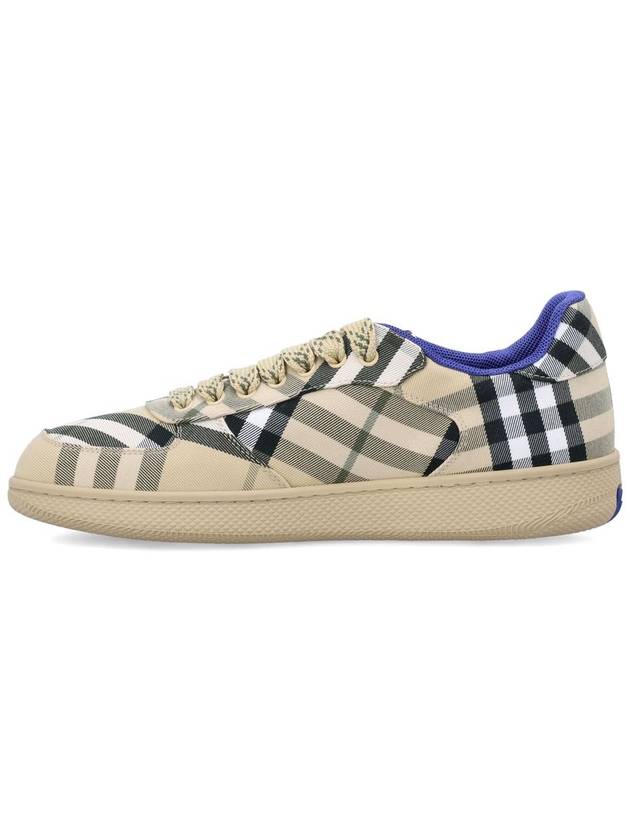 Check Low Top Sneakers Beige - BURBERRY - BALAAN 4