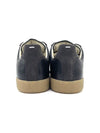 Replica Calfskin Low Top Sneakers Black Brown - MAISON MARGIELA - BALAAN 5