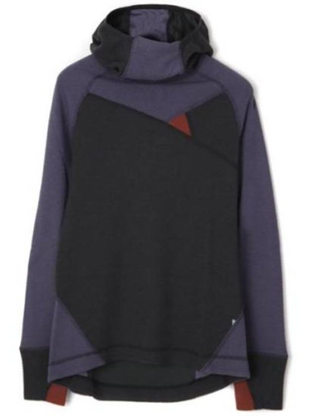 Women's Huge Mid Layer Hoodie Purple Stone Raven - KLATTERMUSEN - BALAAN 2