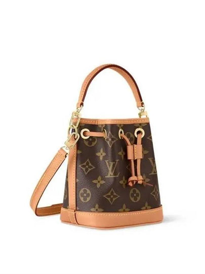 Nano Noe Monogram Bucket Bag Brown - LOUIS VUITTON - BALAAN 2