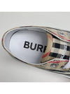 Vintage Check Cotton Sneakers Archive Beige - BURBERRY - BALAAN 8