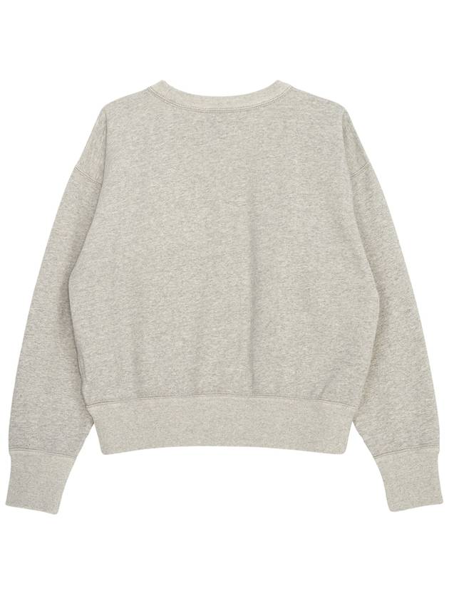 Shard Logo Print Sweatshirt Grey - ISABEL MARANT - BALAAN 3