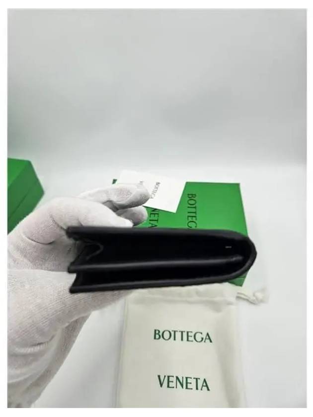 Intrecciato card wallet black - BOTTEGA VENETA - BALAAN 5