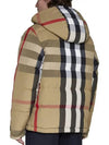 Check Reversible Hooded Padding Beige - BURBERRY - BALAAN 4